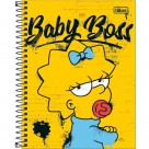 CADERNO COLEGIAL CD 1X1 TILIBRA SIMPSONS 80 FLS