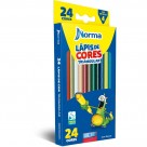 LAPIS DE COR NORMA 24 CORES TRIANGULAR