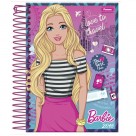 CADERNO UNIV. CD 10X1 TILIBRA BARBIE 200 FLS