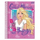 CADERNO UNIV. CD 10X1 TILIBRA BARBIE 200 FLS