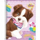 CADERNO UNIV. CD 10X1 TILIBRA JOLIE PET 160 FLS