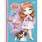 CADERNO UNIV. CD 1X1 TILIBRA JOLIE 96 FLS