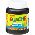 TINTA GUACHE MARIPEL 250 ML PRETO