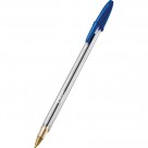 CANETA BIC CRISTAL MEDIA AZUL CX/100