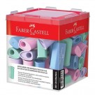 APONTADOR FABER CASTELL COM DEPOSITO TRIANGULAR