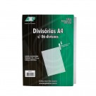 DIVISORIA DE FICHARIO ACP CRISTAL COM INSERCAO 6 DIV