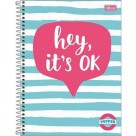 CADERNO UNIV. CD 16X1 TILIBRA PEPPER FEMININO 256 FLS