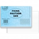 FICHA PAUTADA 6X9 100UN - SAO DOMINGOS