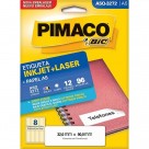 ETIQUETA INKJET/LASER PIMACO A5Q-3272 12 FLS