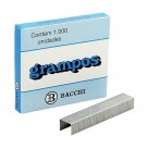 GRAMPO PARA GRAMPEADOR BACCHI GALVANIZADO RAPID 9/8 1000UN