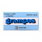 GRAMPO PARA GRAMPEADOR CIS GALVANIZADO 26/8 5000UN