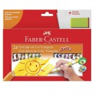 LAPIS DE COR FABER CASTELL JUMBO 24 CORES