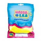 MASSA DE EVA MAKE+ 50G AMARELO LIMAO