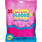 MASSA DE EVA FLOCOS MAKE+ ROSA 50G