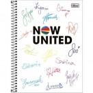 CADERNO 01X1 CAPA DURA 2021 NOW UNITED 80FLS