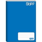 CADERNO BROCHURAO CAPA DURA STIFF 96 FOLHAS AZUL