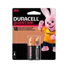 PILHA DURACELL AA 1,5V QUANTUM 1.5V