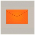 ENVELOPE VISITA 72X108MM CARTAGENA LARANJA PE/100 SCRITY