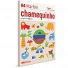 PAPEL SULFITE A4 75G CHAMEQUINHO MARFIM 100 FLS