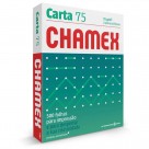 PAPEL SULFITE CARTA 75G CHAMEX BRANCO 500 FLS