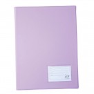 PASTA CATALOGO ACP OFICIO COM 20 ENVELOPES FINOS C/ VISOR LILAS