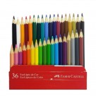 LAPIS DE COR FABER CASTELL 36 CORES ECOLOPIS