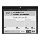 PROTETOR DE DOCUMENTO ACP PORTA QUADRO HORARIO TRABALHO HORIZONTAL 305P