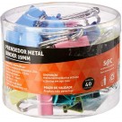 PRENDEDOR DE PAPEL JOCAR 19MM COLORIDO