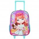 MOCHILA DE RODINHA TILIBRA JOLIE RUIVA G